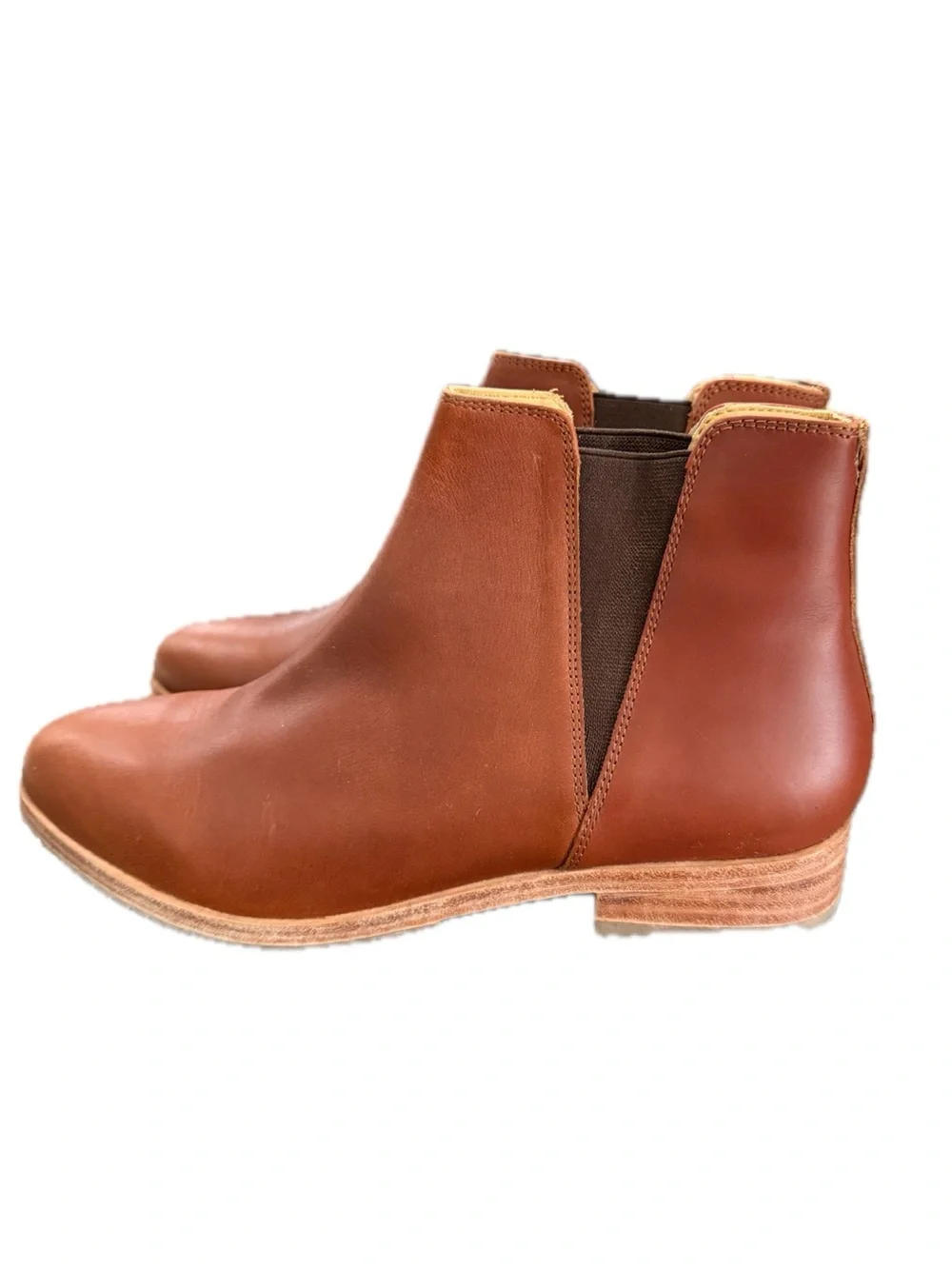Nisolo 9 Brown Women’s Leather Everyday Chelsea Booties NEW NIB